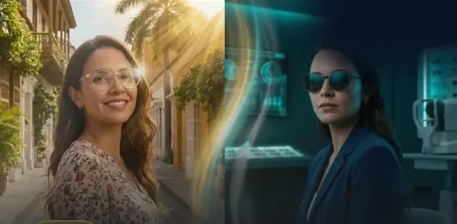 Módulo Simulador Transitions y Antirreflejo de VisuLab Digital